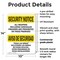 Signmission All Weapons Prohibited Bilingual OSHA Security Notice Sign, Plastic, 10in W x 14in L, 2PK OS-2PACK-SN-P-1014-L-11507 - alternate 7